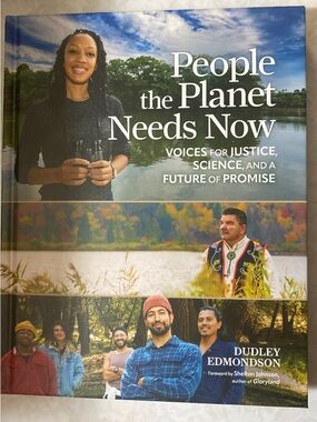 People the Planet Needs Now by Dudley Edmondson - Hardcover, Green/Blue Cover
